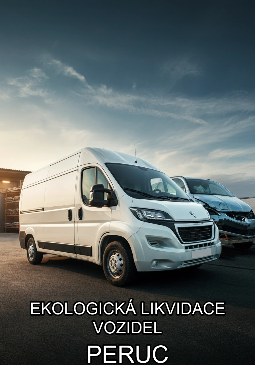 Ekologická likvidace vozidel Peruc – bezplatný odtah a certifikovaná likvidace